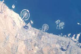 Palm Islands incredible photos taken from space